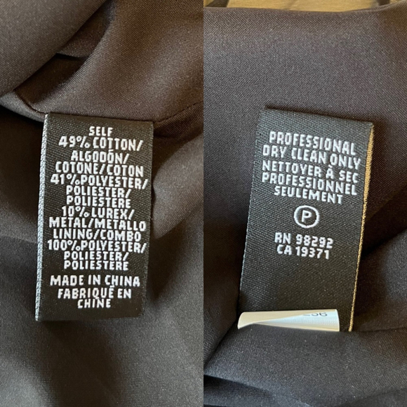 SOLD⚡️🥤TIBI Bond Girl Strapless Metallic Pleated Dress 2 The Flash Wardrobe - Picture 11 of 13